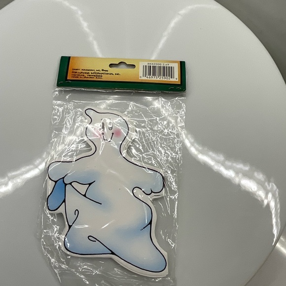 Vintage Daisy Kingdom Halloween Ghost 9’ Paper Garland 1990 NWT - Picture 3 of 5